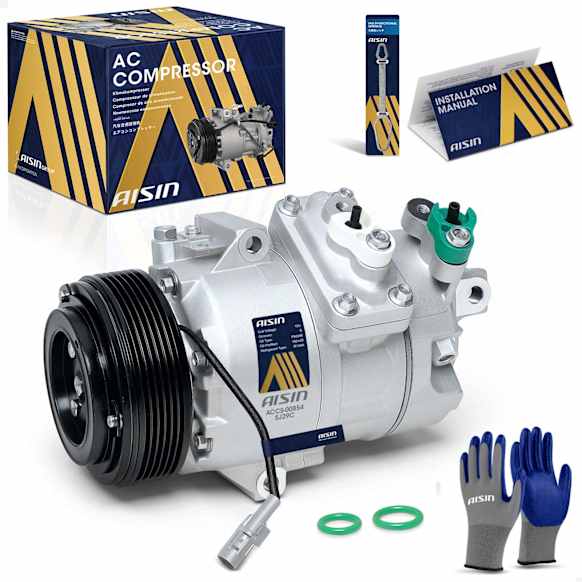 2009 Suzuki Grand Vitara - A/C Compressor, DOHC, GAS, 4-Door, Sport Utility, With Clutch, 2.4L 4Cyl