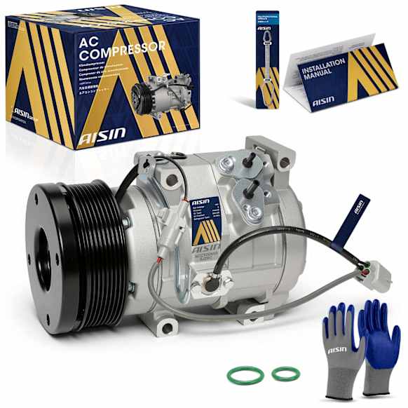 ACCT-00555 A/C Compressor, With Clutch