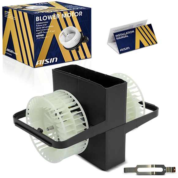 1991 Mercedes Benz 300E - Front Blower Motor, SOHC, GAS, 4-Door, Without Cabin Dust Air Filter, Sedan