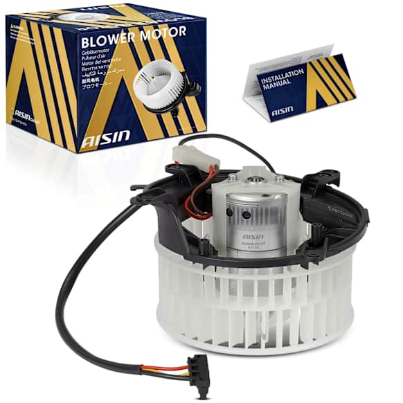 1999 Mercedes Benz E320 - Blower Motor, SOHC, GAS, 4-Door, Without Resistor, From Chassis # A735001, Sedan