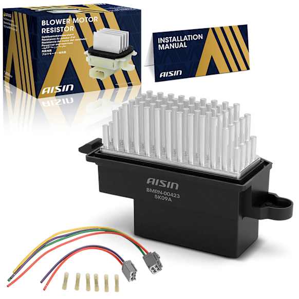 2018 Nissan Rogue - Blower Motor Resistor, DOHC, GAS, 4-Door, Sport Utility, With Dual Zone Climate Control