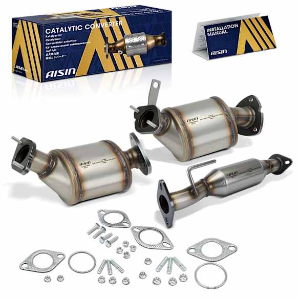 2012 Chevrolet Traverse - Front or Rear Catalytic Converter, 3.6L 6Cyl, Federal EPA Standard, 46-State Legal (Cannot ship to CA, CO, NY or ME), DOHC, GAS, 4-Door, Main, For Use on OBDII Vehicles 1996 and Newer, With Single Exhaust, Sport Utility