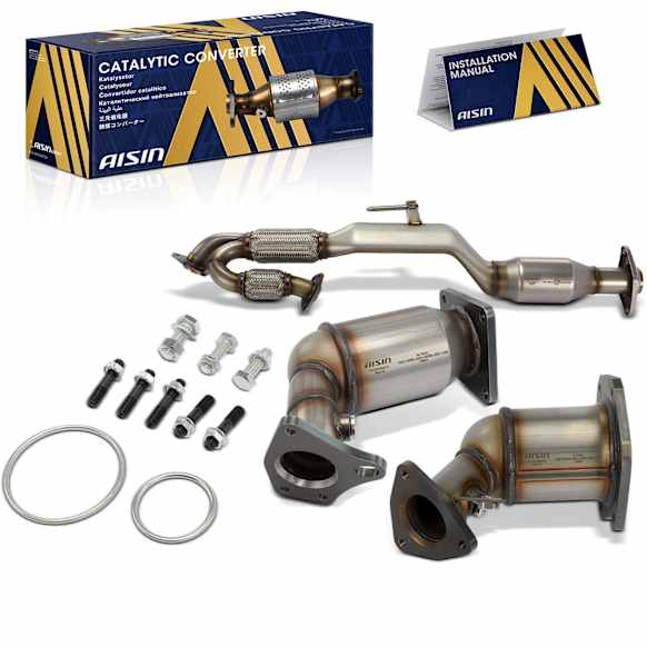 2013 Nissan Pathfinder - Front and Rear Catalytic Converter, 3.5L 6Cyl, Federal EPA Standard, 46-State Legal (Cannot ship to CA, CO, NY or ME)