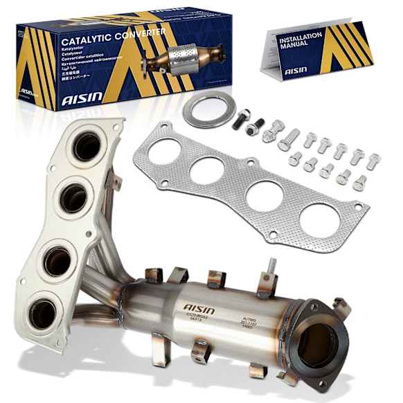 CCTT-00252 Front Catalytic Converter, 2.4L, 4Cyl, Federal EPA Standard, 46-State Legal (Cannot ship to CA, CO, NY or ME), Direct Fit