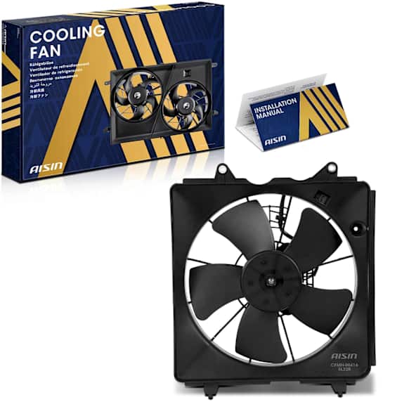 CFMH-00416 OE Replacement Radiator Fan Driver Side, 1.8L, 4Cyl, Single fan