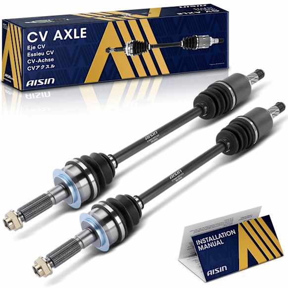 2014 Subaru XV Crosstrek - Rear, Driver and Passenger Side Axle Shaft, 2.0L 4Cyl, AWD, DOHC, GAS, 4-Door, Sport Utility, Automatic CVT Transaxle