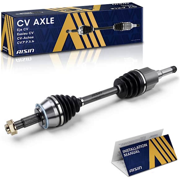 CVAGM-00343 Sport Utility Front, Driver Side Axle Assembly - Sold Individually, 1.4L, 4Cyl