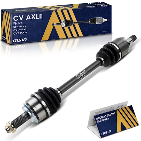 CVAH-00931 Sedan Front, Driver Side Axle Assembly - Sold Individually FWD, 1.5L, 4Cyl