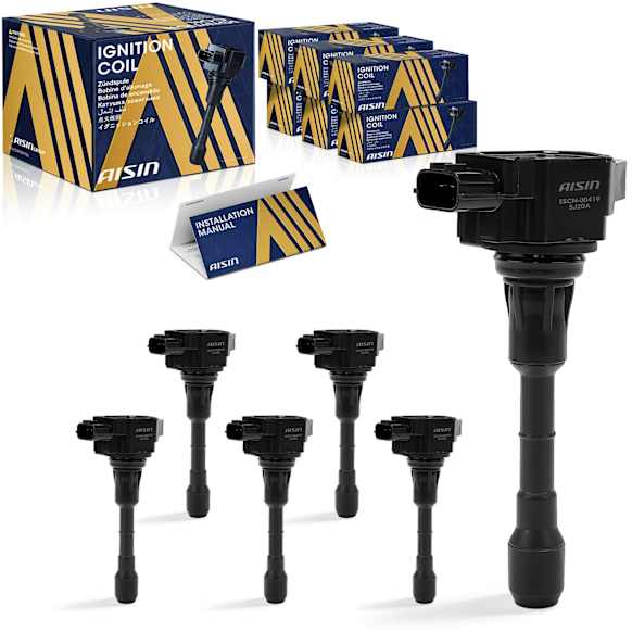 2016 Nissan 370Z - Ignition Coil, DOHC, GAS, 2-Door, Coupe, Set of 6, 3.7L 6Cyl