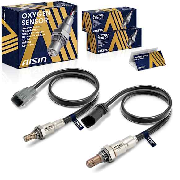 OXSAZ-00550 Before and After Catalytic Converter Oxygen Sensor, Set of 2