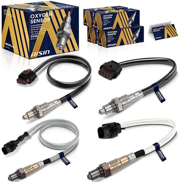 OXSFD-00370 Before and After Catalytic Converter Oxygen Sensor, Set of 4, 3.5L, 6Cyl