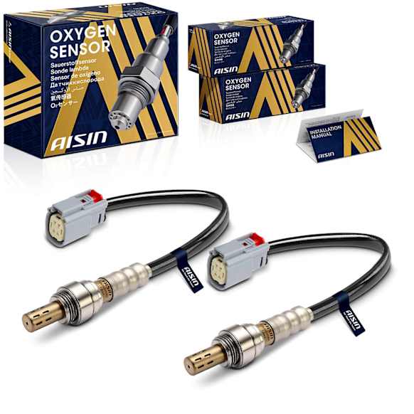 OXSFD-00401 Driver and Passenger Side, After Catalytic Converter Oxygen Sensor, Set of 2
