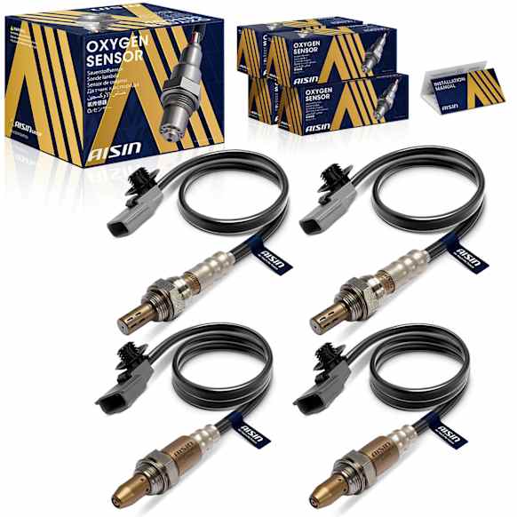 OXSN-00882 Before and After Catalytic Converter Oxygen Sensor, Set of 4