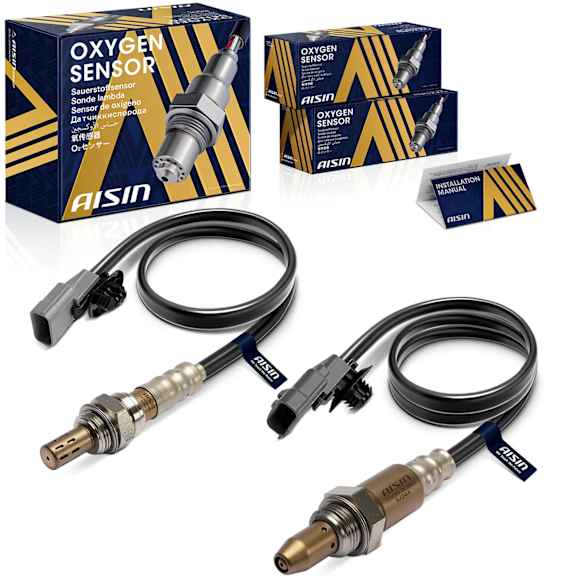 OXSN-00883 Before and After Catalytic Converter Oxygen Sensor, Set of 2