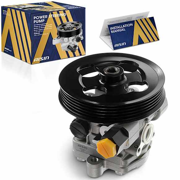 2002 Subaru Impreza - Power Steering Pump, DOHC, GAS, 4-Door, Sedan, From 04/2001, 2.0L 4Cyl, Without Reservoir, With Pulley