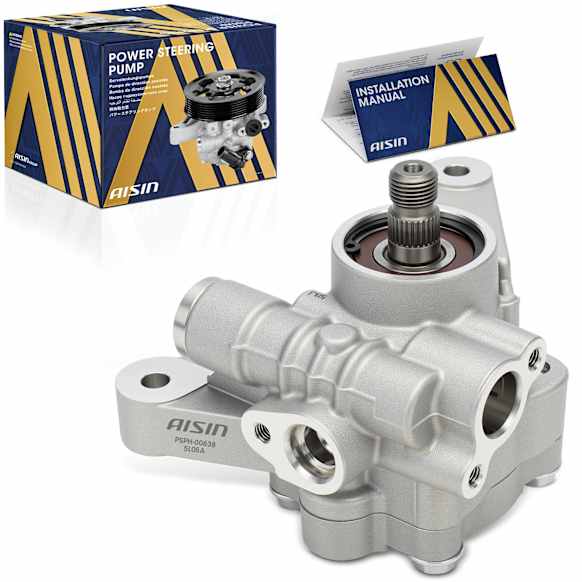 2003 Acura TL - Power Steering Pump, SOHC, GAS, 4-Door, Sedan, 3.2L 6Cyl, Without Reservoir, Without Pulley