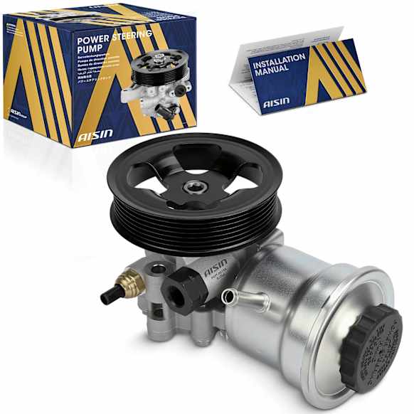 PSPT-00158 Power Steering Pump 2.7L, 4Cyl With Pulley, With Reservoir