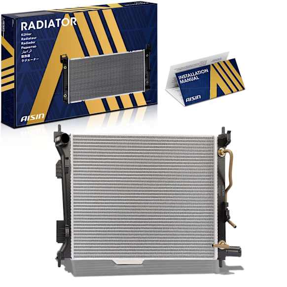 RDTHY-00425 Radiator, 1.6L, 4Cyl