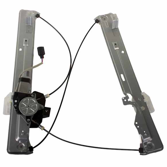 RPAFD-077 Front, Driver Side Power Window Regulator, With Motor