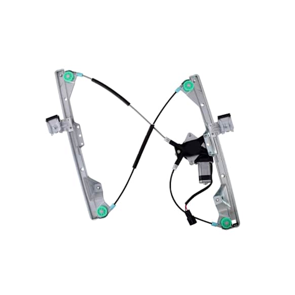 RPAGM-099 Front, Driver Side Power Window Regulator, With Motor