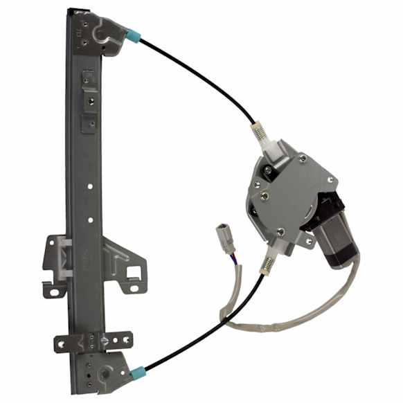 RPAH-069 Rear, Passenger Side Power Window Regulator, With Motor