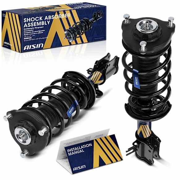 2017 Jeep Renegade - Front, Driver and Passenger Side, Shock Absorber, FWD, Sport Utility, SOHC, FLEX, 4-Door