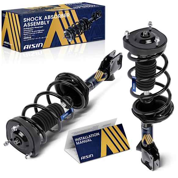 SAKF-01733 Rear, Driver and Passenger Side Shock Absorber, Sedan