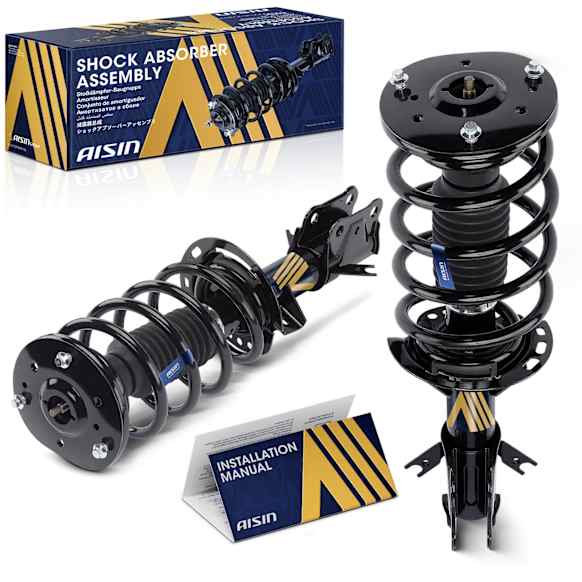 SAKFD-00788 Front, Driver and Passenger Side Shock Absorber, FWD, Sedan