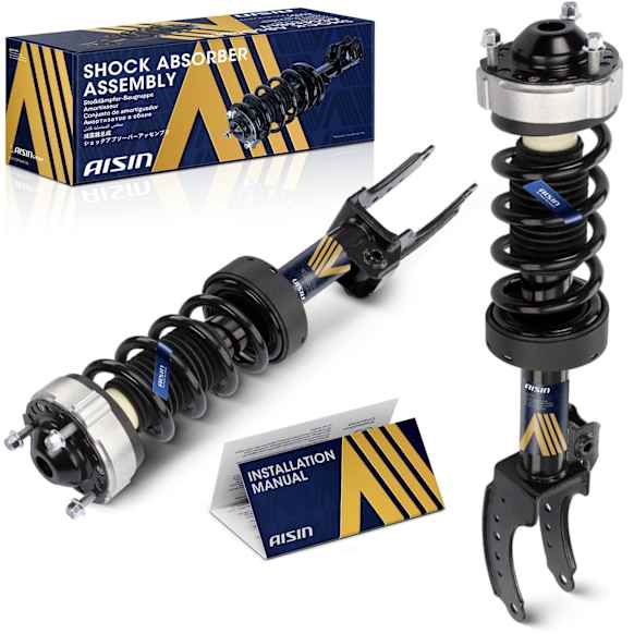 SAKVG-01609 Front, Driver and Passenger Side Shock Absorber, Sport Utility
