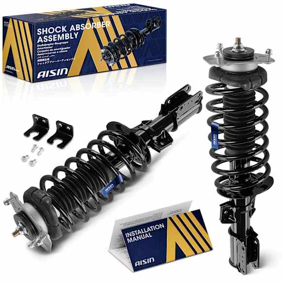 1997 Volvo 850 - Front, Driver and Passenger Side, Shock Absorber, Sedan, DOHC, GAS, 4-Door, Without hydraulic self-leveling suspension