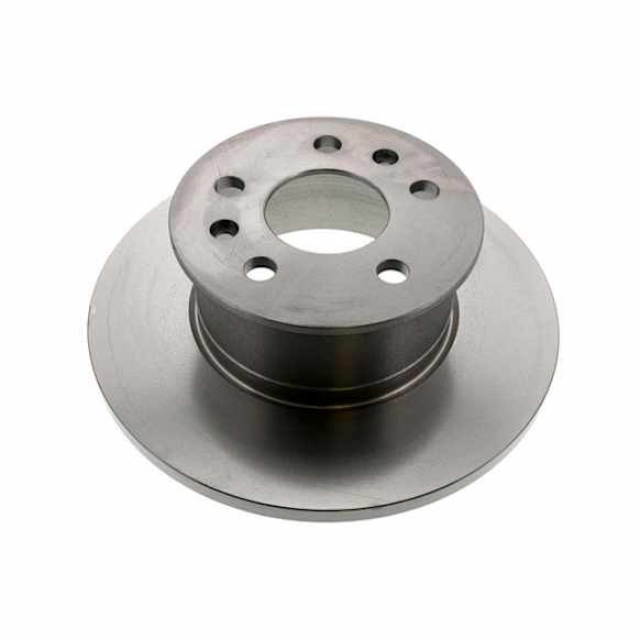 211-615-301 B Front, Driver or Passenger Side Brake Disc, Plain Surface