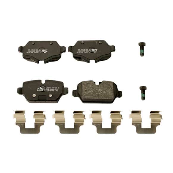 2013 Mini Cooper Countryman - Rear ECE-R90 Euro OE Brake Pad Set, 1.6L 4Cyl, Original Series
