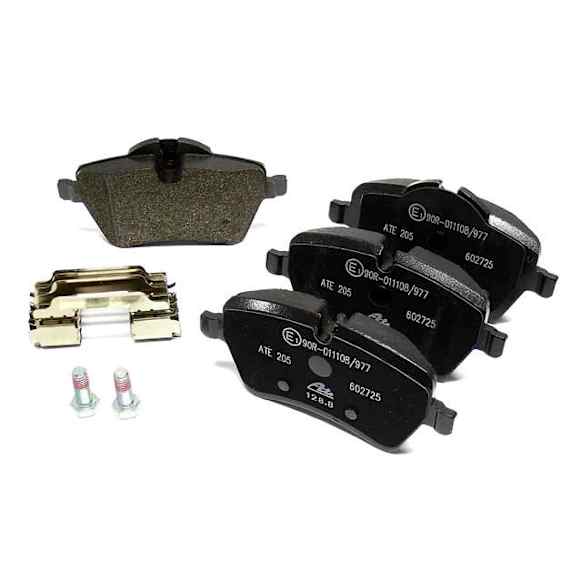 2007 Mini Cooper - Front ECE-R90 Euro OE Brake Pad Set, Convertible, 1.6L 4Cyl,  With John Cooper Works Kit (S3ALA)., Original Series