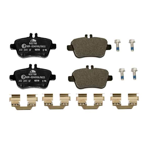 2018 Mercedes Benz CLA250 - Rear ECE-R90 Euro OE Brake Pad Set, 2.0L 4Cyl, With Or Without Amg Sport Package, Or Sport Edition, Or Sport Package, (Code 950, 951, Or P84), Original Series