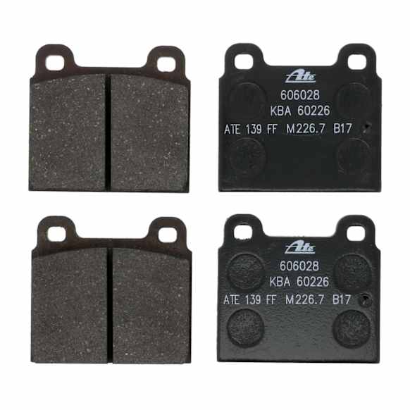 1977 Porsche 911 - Front ECE-R90 Euro OE Brake Pad Set, 2.7L 6Cyl, With A Style Caliper, Original Series