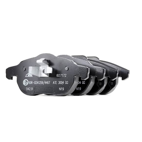 2005 Saab 9-3 - Front ECE-R90 Euro OE Brake Pad Set, 2.0L 4Cyl, With 285 (mm) or 302 (mm) Diameter Brake Rotor, Original Series