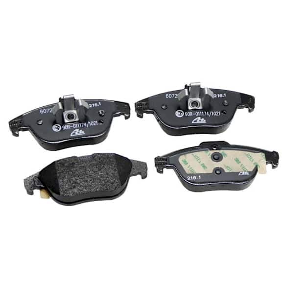 2013 Mercedes Benz C300 - Rear ECE-R90 Euro OE Brake Pad Set, 3.5L 6Cyl, Original Series