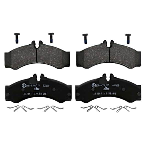 2005 Dodge Sprinter 3500 - Front and Rear ECE-R90 Euro OE Brake Pad Set, 2.7L 5Cyl, Original Series