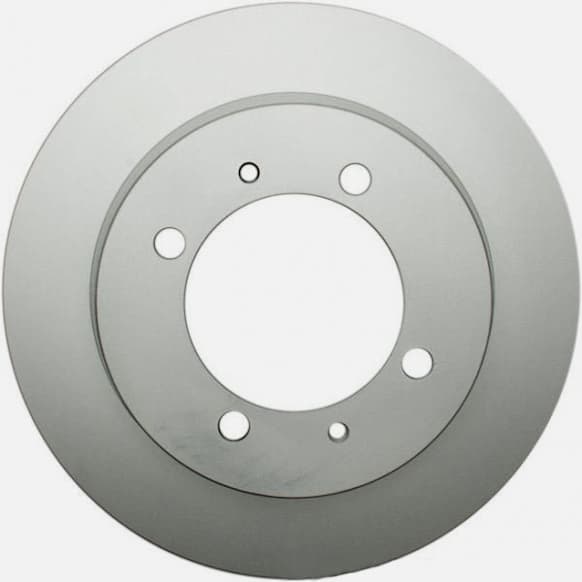 SP10229 Rear, Driver or Passenger Side Brake Disc, Plain Surface, Solid, 4 Lugs, 10.24 in.