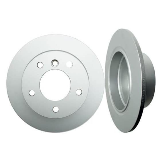 SP10287 Rear, Driver or Passenger Side Brake Disc, Plain Surface, Solid, 5 Lugs, 11.02 in., 2.5L, 6Cyl