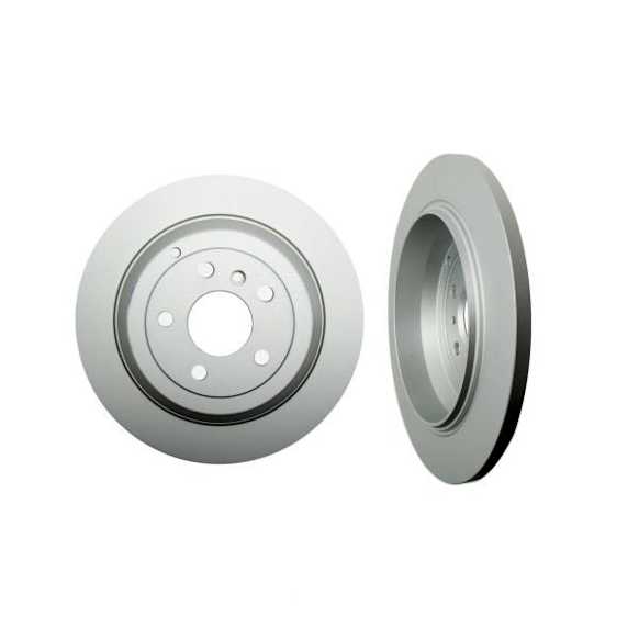 SP14114 Rear, Driver or Passenger Side Brake Disc, Plain Surface, Solid, 5 Lugs, 330 mm