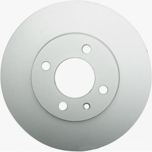SP20128 Front, Driver or Passenger Side Brake Disc, Plain Surface, Vented, 4 Lugs, 10.08 in.