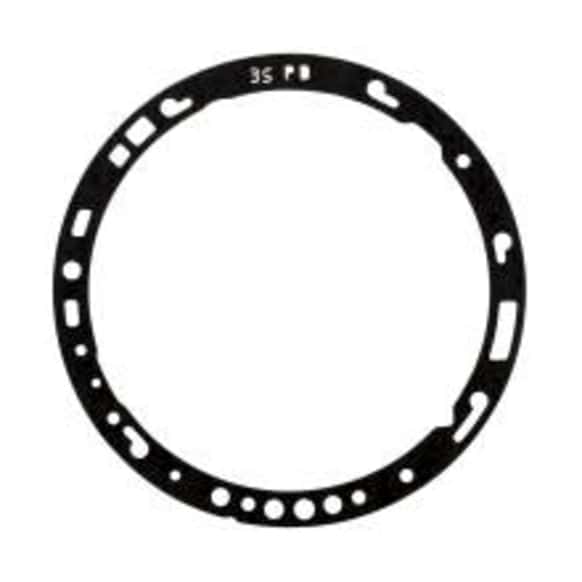 1974 Oldsmobile Custom Cruiser - Oil Pan Gasket, Position: Front Pump to Case; Only Fits 3L80, THM425, THM475/M40