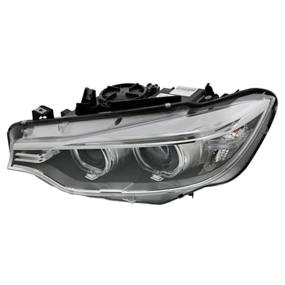 63-11-7-377-853 Driver Side Halogen Headlight, Without bulb(s), OE Replacement