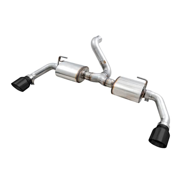 3015-33001 Axle-Back Exhaust System, Made of Stainless Steel, Tread Edition