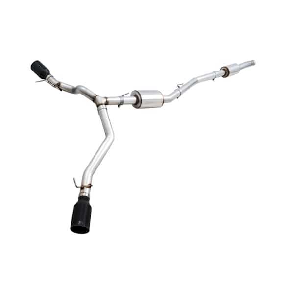 3015-33101 AWE Tread Edition Catback Dual Exhaust for Jeep JT 3.6L - Diamond Black Tips