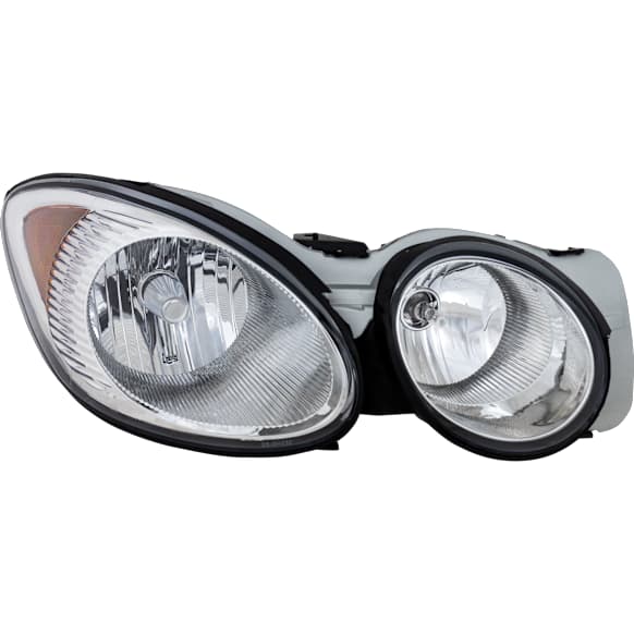 Passenger Side Headlight, with Bulb, Halogen, Clear Lens