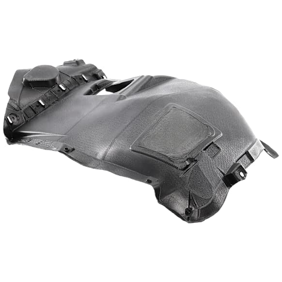 Front, Driver Side, Front Section Fender Liner, Base Model, 2.5L/3.0L, E90 Sedan, E91 Wagon, Except M Aerodynamics Package