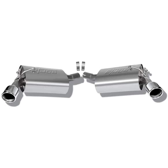 11776 Axle-Back Exhaust System, 3.6L, 6Cyl, Made of Stainless Steel, S-type Series