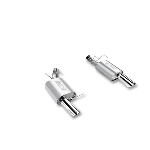 11791 Axle-Back Exhaust System, 5.0L, 8Cyl, Made of Stainless Steel, ATAK Series